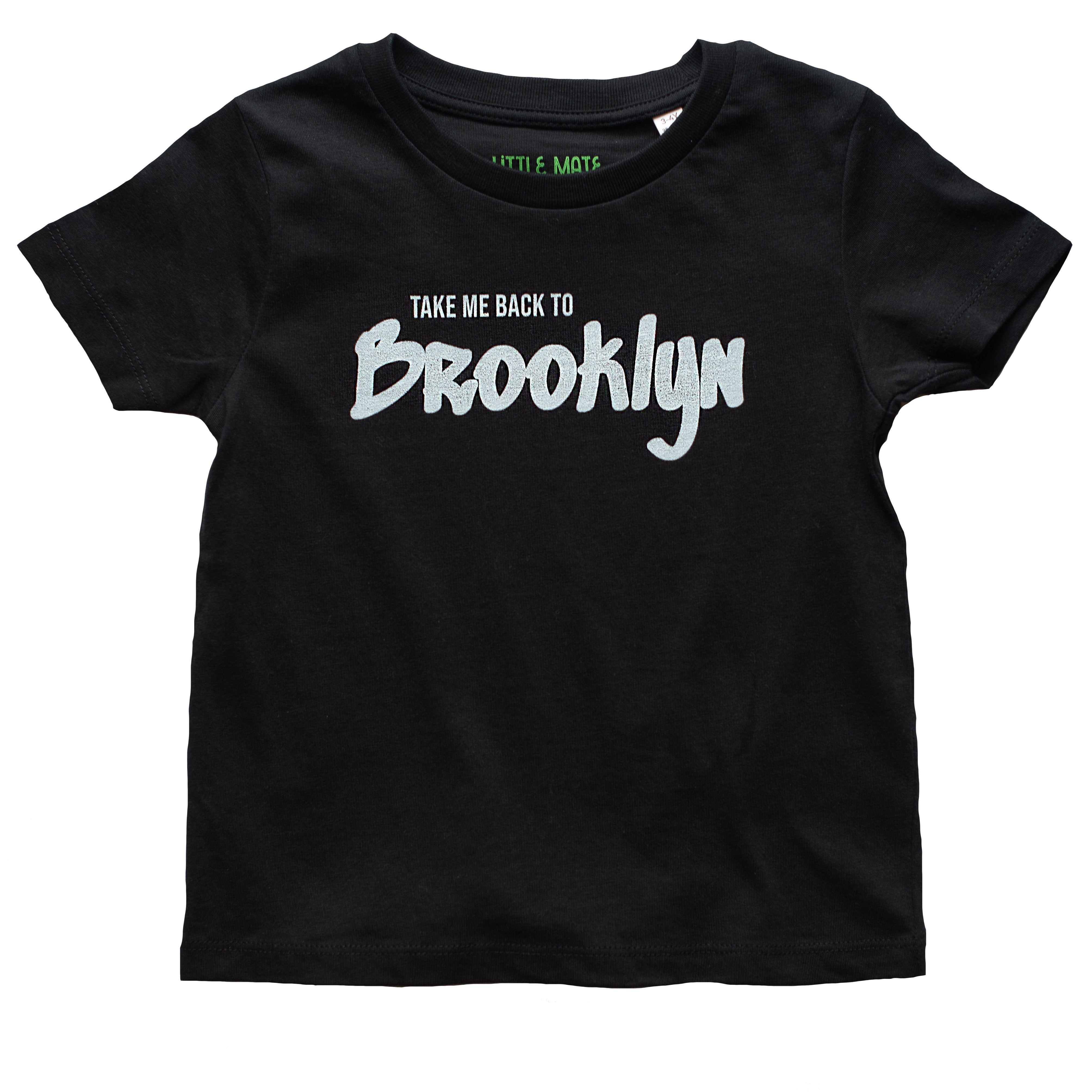 Toddlers Girls Brooklyn Script T-Shirt. — brooklynite designs.